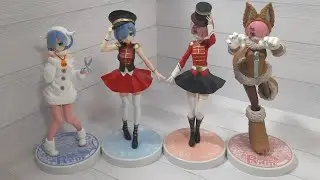 Обзор фигурок по Re:Zero.