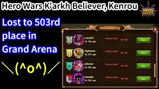If a hero is only leveled up to purple equipment, will he be targeted in Grand Arena?