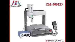 zhuomao Glue dispenser machine programmar operation