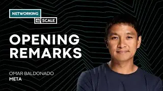 Opening Remarks | Omar Baldonado, Meta