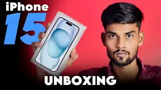 iPhone 15 Unboxing in Hindi 2025 | iPhone 15 Blue Unboxing in Hindi 2025