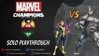 Canje Learns Marvel Champions - Kitty Pride vs Rhino