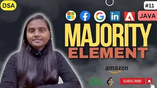 Majority Element in an Array 💯 | Leetcode | Arrays 🚀 | JAVA | DSA 🔥
