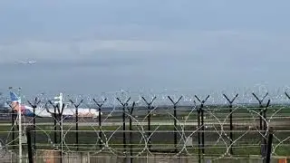 Etihad 787-9 Landing At Manchester Airport