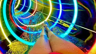 Aquatube Water Slide at Stella Palace Crete, Greece
