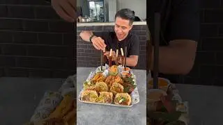 ¿Te vas a COMER TODO ESO? 👀🌮 #food #reels