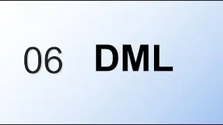 DML statements