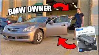 BMW 335I Owner DOWNGRADES To Infiniti G35 (He's Pissed)