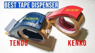 PILIH YANG MURAH ATAU MAHAL? TAPE DISPENSER TENDO SY-223 vs KENKO TDB-2