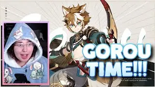 GOROU CHARACTER DEMO REACTION | GENSHIN IMPACT