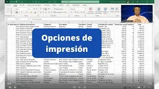 Opciones de impresión