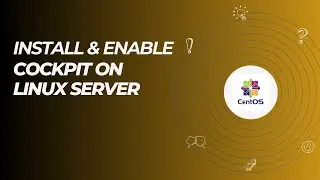 Install & Enable Cockpit GUI on Linux Server | Cockpit GUI | Cockpit | Linux | CentOS