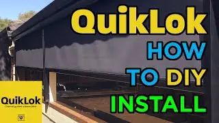 How to Install your QuikLok Channel Guided Blind