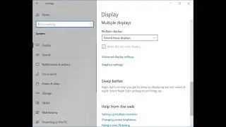 SOLVED! Windows 10 Advanced Display Settings Missing