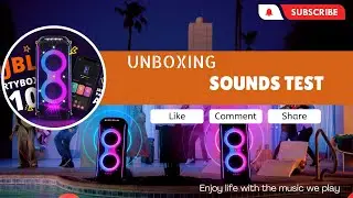JBL PARTYBOX 710 SOUND TEST