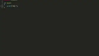 How to print hello world in C