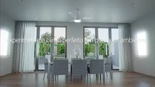 Ventilador de Teto Philco PVT09B LED 3 em 1