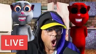 🛑SCARY TALKING TOM GAME!!