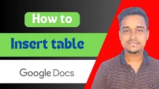 How to insert row in google docs table (Easy guide) - google docs tutorial