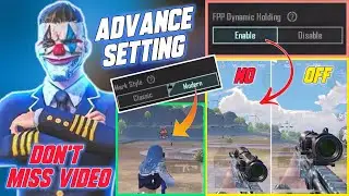 Bgmi Advance Setting / Bgmi Best setting video / Best Bgmi Setting best gameplay ￼