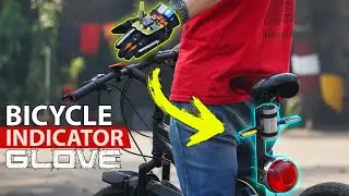 DIY Gesture Control Bicycle Indicator Gloves Using Arduino Pro Mini