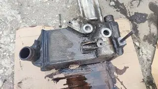 DAF XF95 DIY retarder heat exchanger seal replacement🤪 Replaced the refrigeration unit with a Pri...