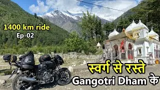 Rishikesh to Gangotri Ride / gangotri dham yatra Complete on bike / tvs ronin & pulsar / Ep-02