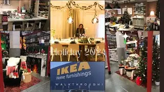 Holiday Walkthrough at IKEA! Budget Friendly for the Holidays! #holidaydecor #christmas2024 #ikea