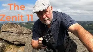 The Zenit 11 35mm SLR camera.