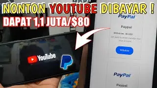 DIBAYAR 1JUTA DARI NONTON VIDEO YOUTUBE | Penghasil dollar tercepat 2021 | nonton YouTube dapat uang