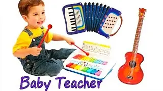 Musical Instruments Sounds for Kids – DRUMS | MusicMakers - From Baby Teacher