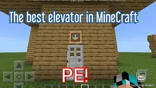 How to make the best and easiest elevator in minecraft PE