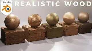 blender procedural wood texture 