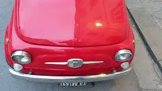 Fiat Nuova 500 & Morris Minor 1000 Traveller Tuscany Vintage Happy Cars