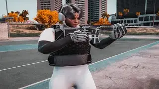 FLOW GUNPACK GRAY CROSSES / GTA5RP