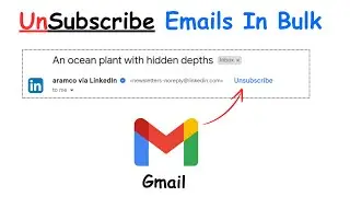 Mass Unsubscribe Gmail | Google App Script