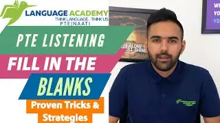 PTE Listening Fill in the Blanks | In-Depth Explanation, Tricks, and Strategies by Language Academy