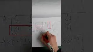 Multiplication of Two Matrices (by Hand vs. on NumPy)