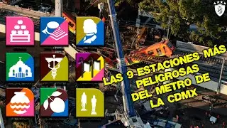 Las 9 Estaciones Más Peligrosas del Metro de la CDMX