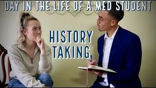 A Typical Day In The Life Of A Medical Student | Patient Interviews Medical School Vlog