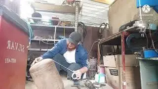 Самодельный монгал из газового балона .