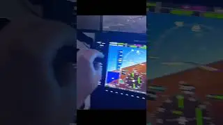 Practicing Holds With A Home Flight Simulator #youtubeshorts #shorts #pilot