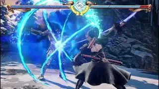 Soul Calibur VI: Female Characters' [2B's Attire] Critical Edge on Voldo (Requested Video)