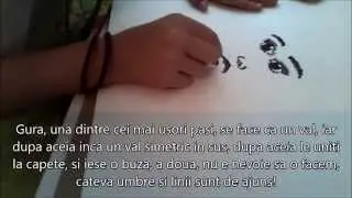 Portret animat in carbune| Tutoriale desen| Desen la 10 ani de la Se poate!