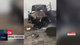 Под Херсоном разбита еще одна российская военная колонна