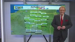Warmest temps of the week