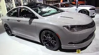 2016 Chrysler 200S Mopar - Exterior and Interior Walkaround - 2016 Detroit Auto Show