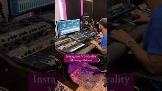 How mixing song/beats look in IG Vs Reality