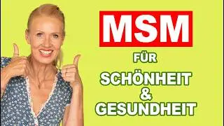 Mega Wundermittel MSM❗️Organischer Schwefel ⭐️ für Haare Haut Knochen Knorpel & bei Gelenkschmerzen