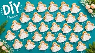 Cute souvenir Doll Quick and Easy! 🌟 Brooch or hairpin / DIY NataliDoma